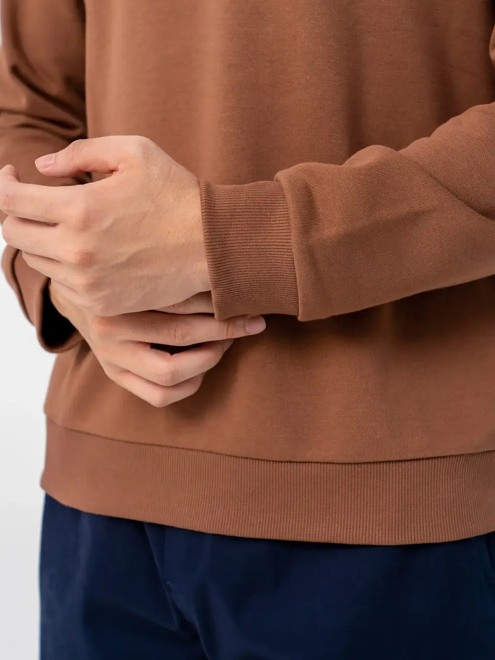 Áo Thun Đông Nam In Chữ City - Nâu - M