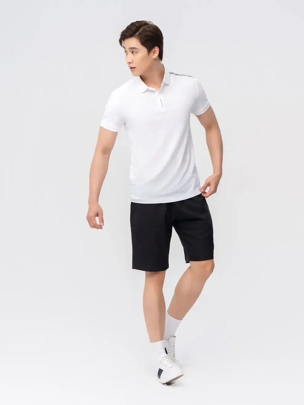 Áo Polo Nam Yody Sport Airycool In Nẹp-SAM7143 - Trắng 001 - M