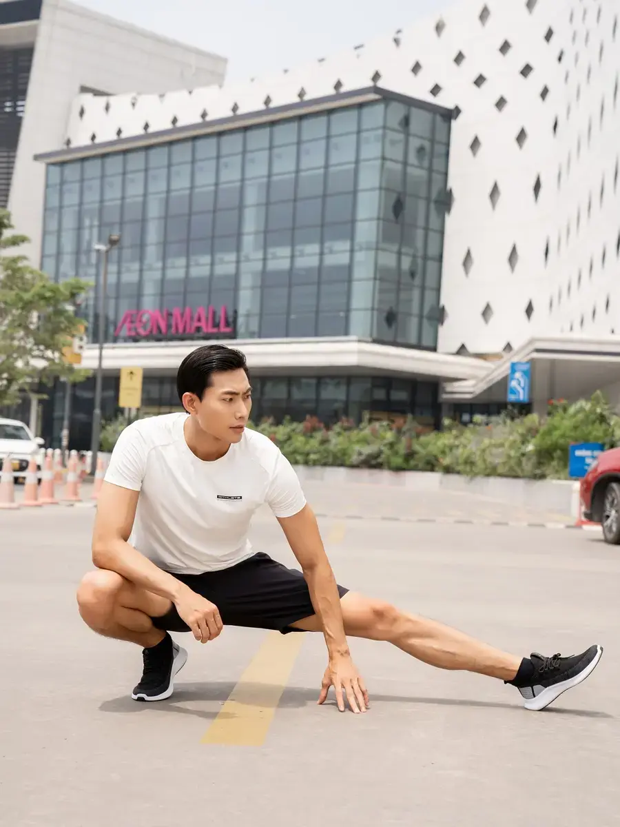 T-shirt thể thao nam Yody sport 5 - Trắng - XL