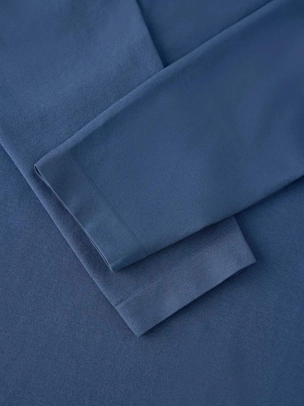 Áo Phông Dài Tay Nam Dệt Kẻ Ngực - Navy 005 - M