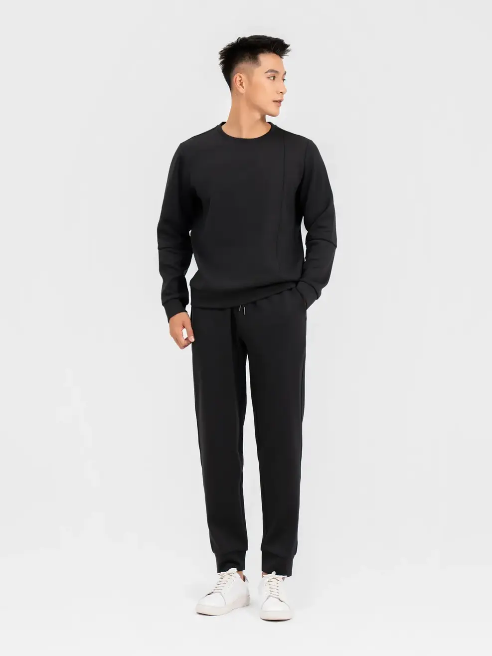 Bộ Đông Nam Phối Lé - Đen - M