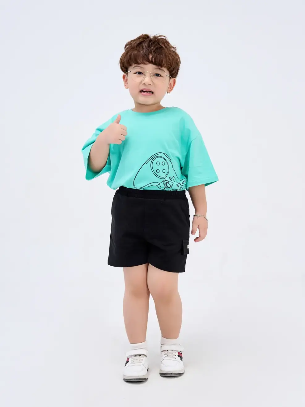 Sooc kid túi sườn - Đen - 4