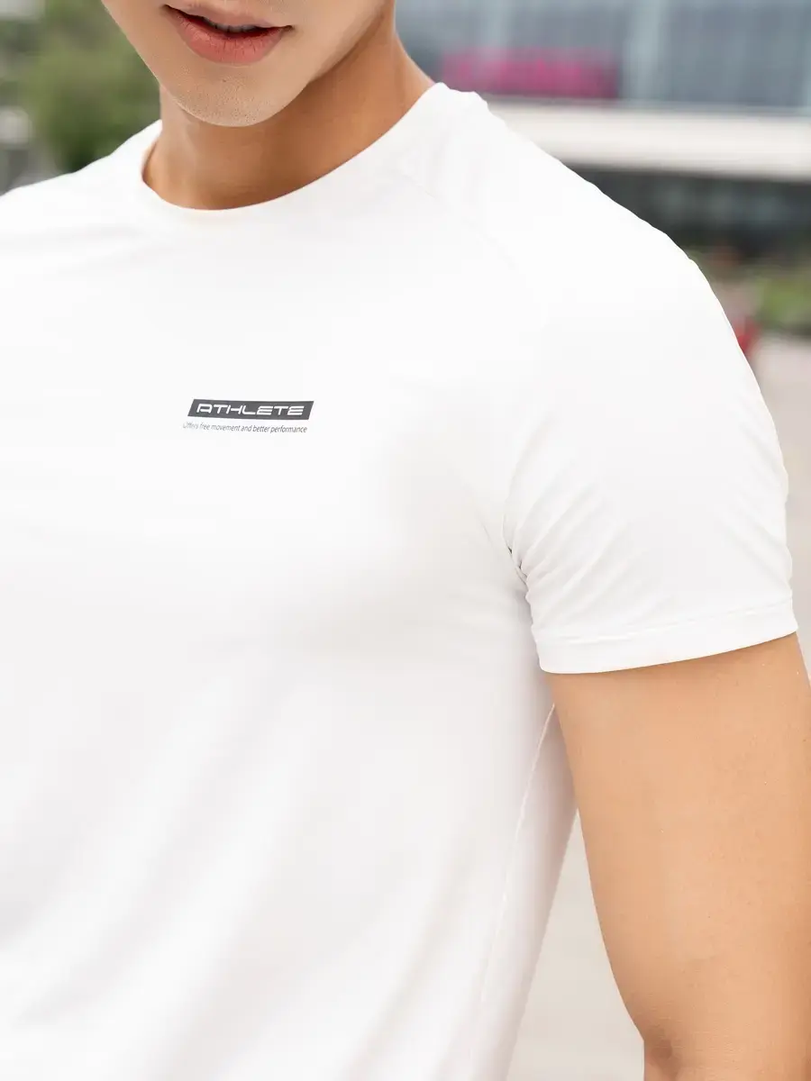 T-shirt thể thao nam Yody sport 5 - Trắng - XL