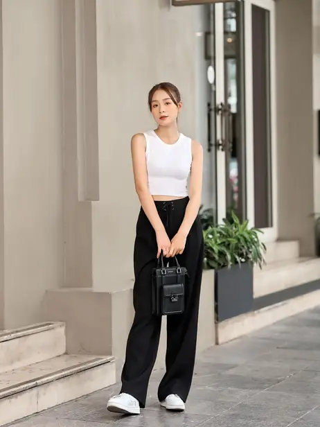 Áo Ba Lỗ Nữ Cotton Hack Dáng