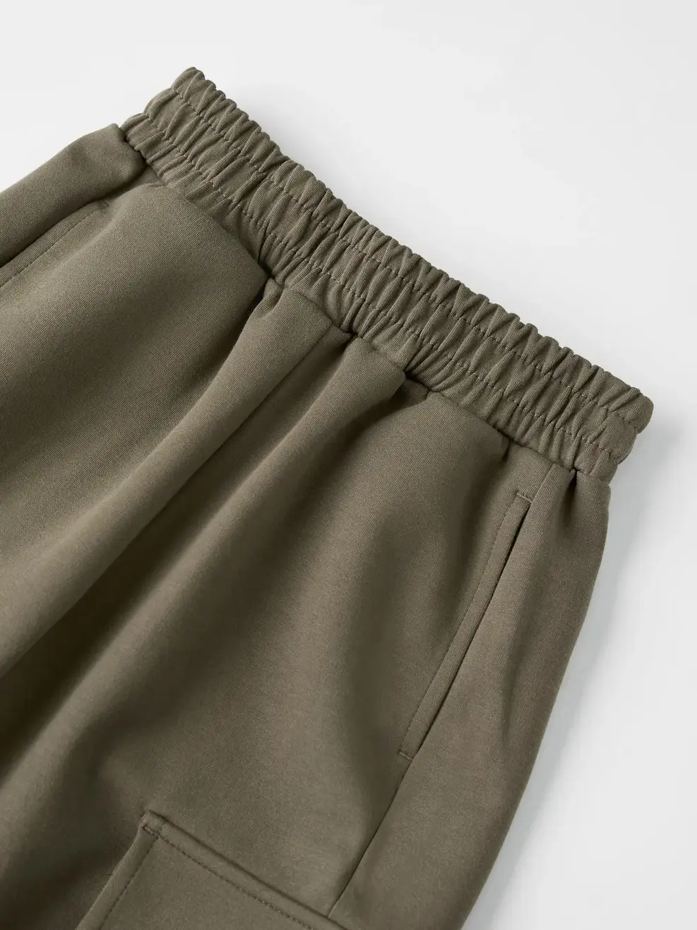 Quần Nỉ Túi Hộp - RÊU 035 - 110