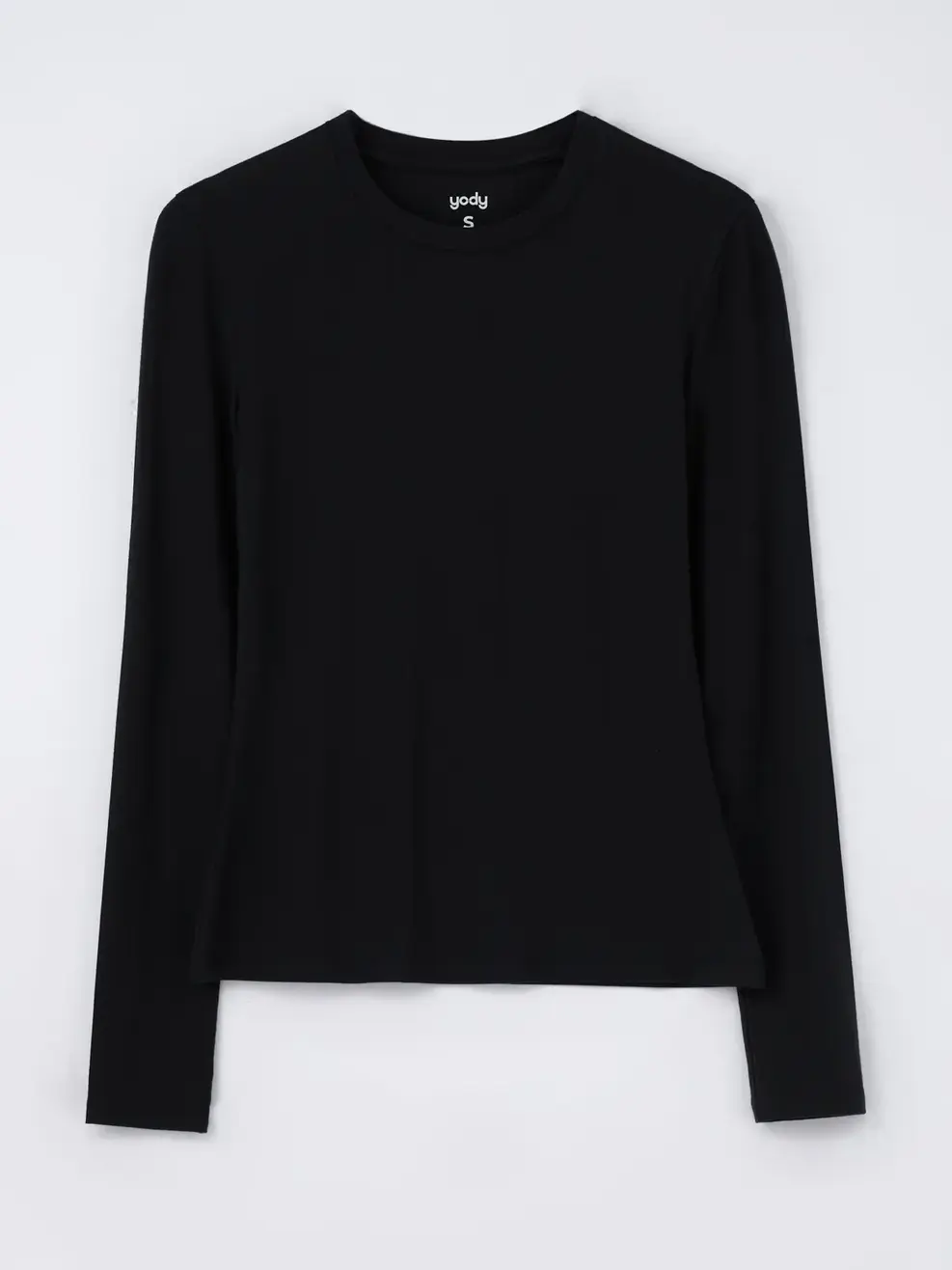 Áo Thu Đông Nữ Giữ Nhiệt Cổ Tròn - Đen - S