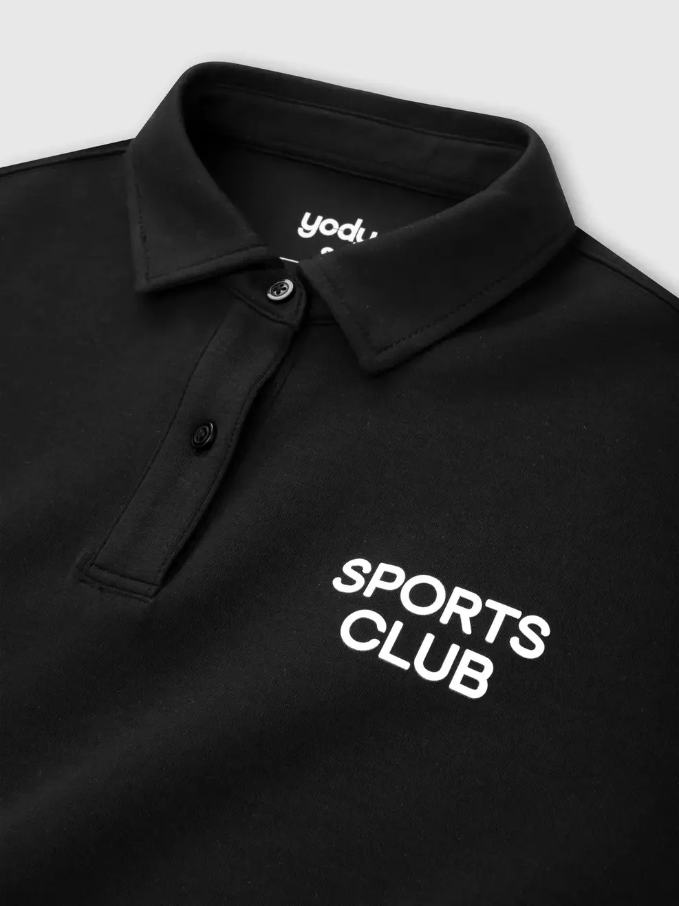 Bộ Đồ Nữ Áo Polo Quần Shorts Sport Club - Đen 001 - S