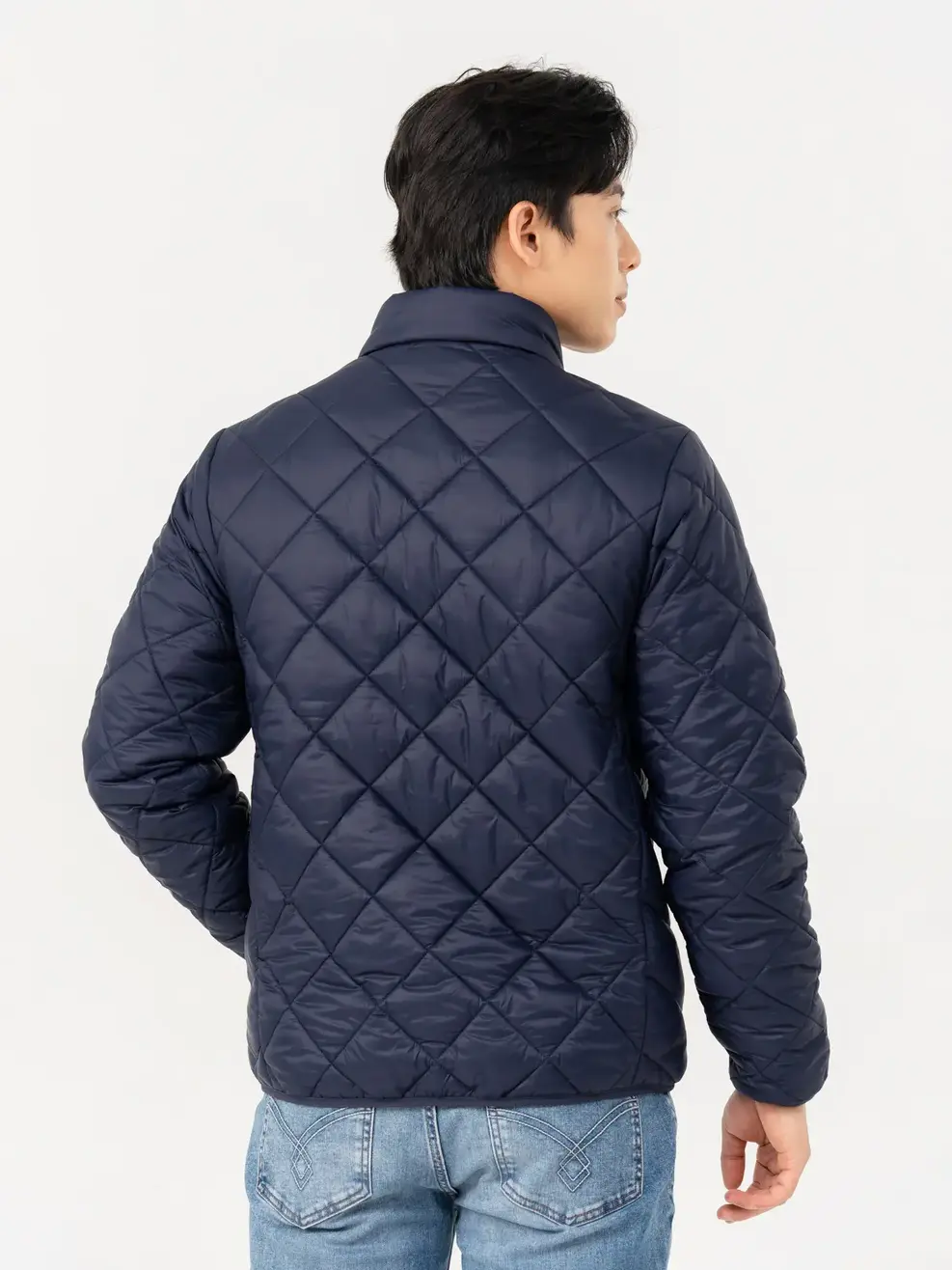 Áo Phao Nam Trần Trám - Tím than - 2XL