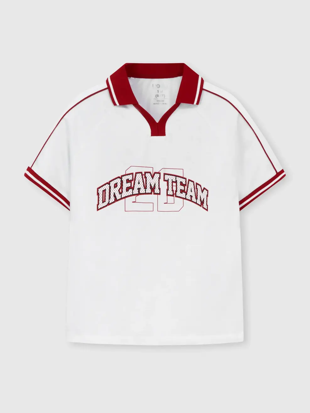 Áo Polo Dream Team - Trắng 001 - 98