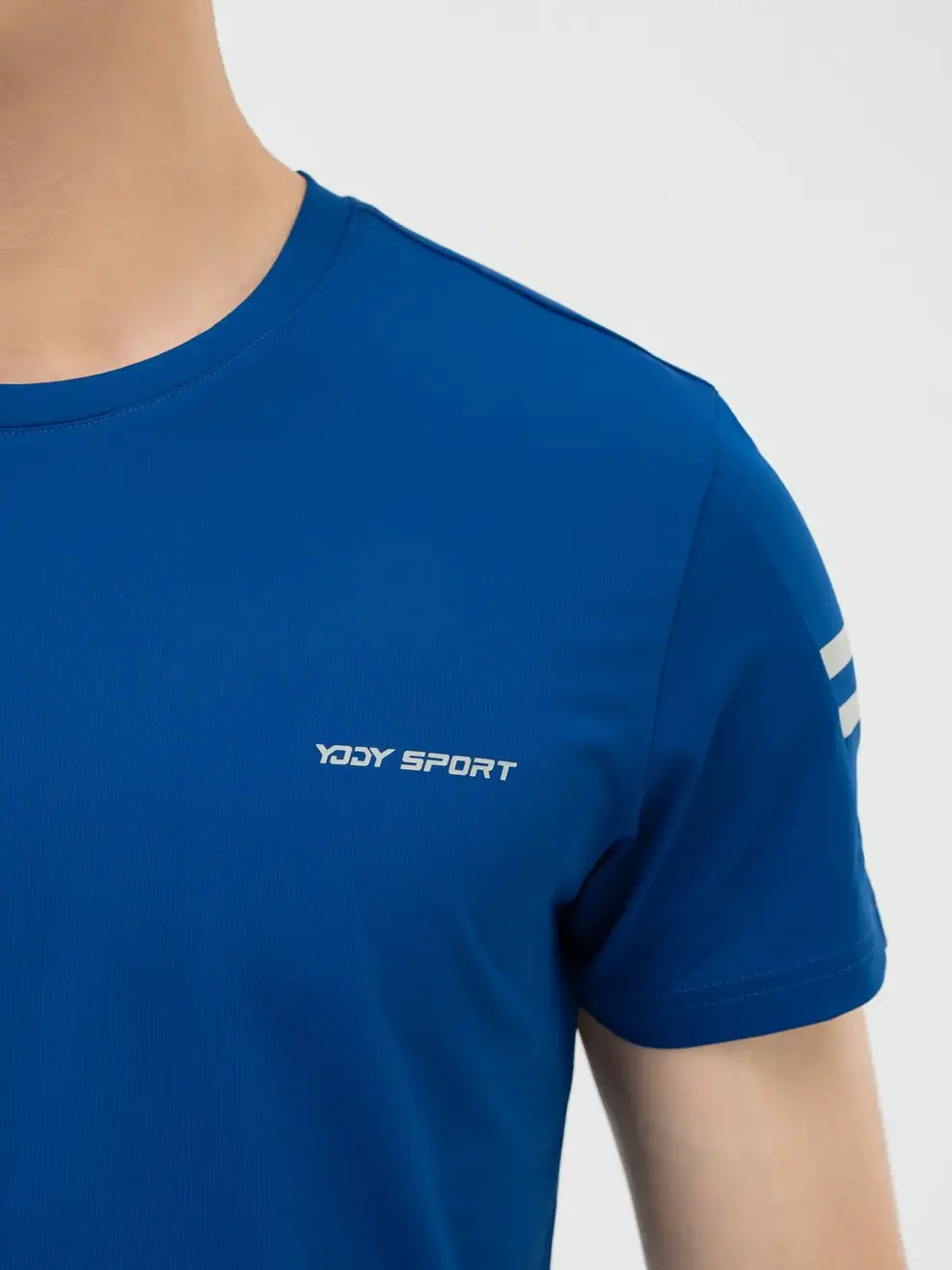 Bộ Đồ Nam Phối Vạch Kẻ - NAVY GHI - M