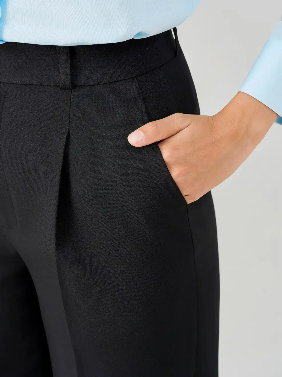 Quần Baggy Essential - Đen 003 - S