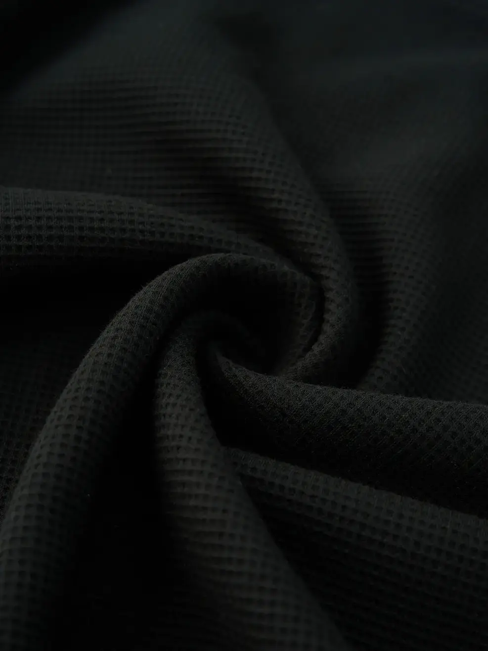 Áo Nỉ Nam Vải Hiệu Ứng - ĐEN 002 - XL