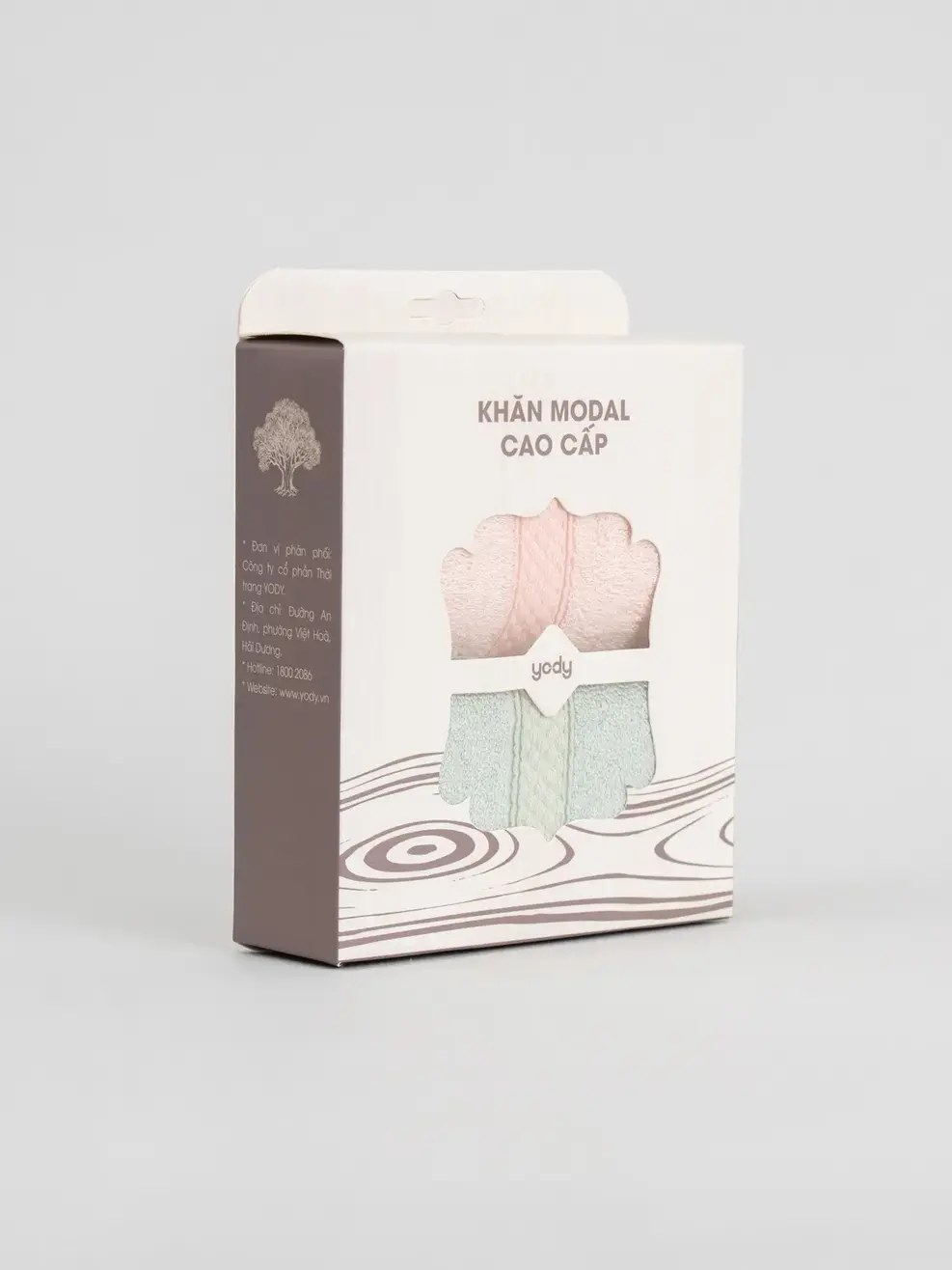 Khăn Mặt Modal Mềm Mịn Combo 2 - Xanh-Hồng - XXX