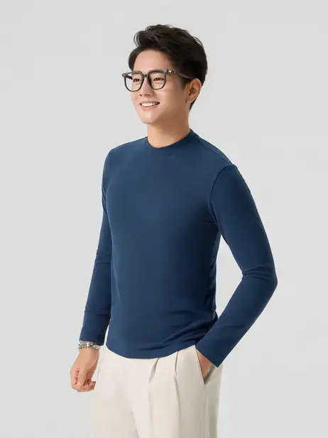 Áo Body Giữ Nhiệt Nam Cổ 3cm