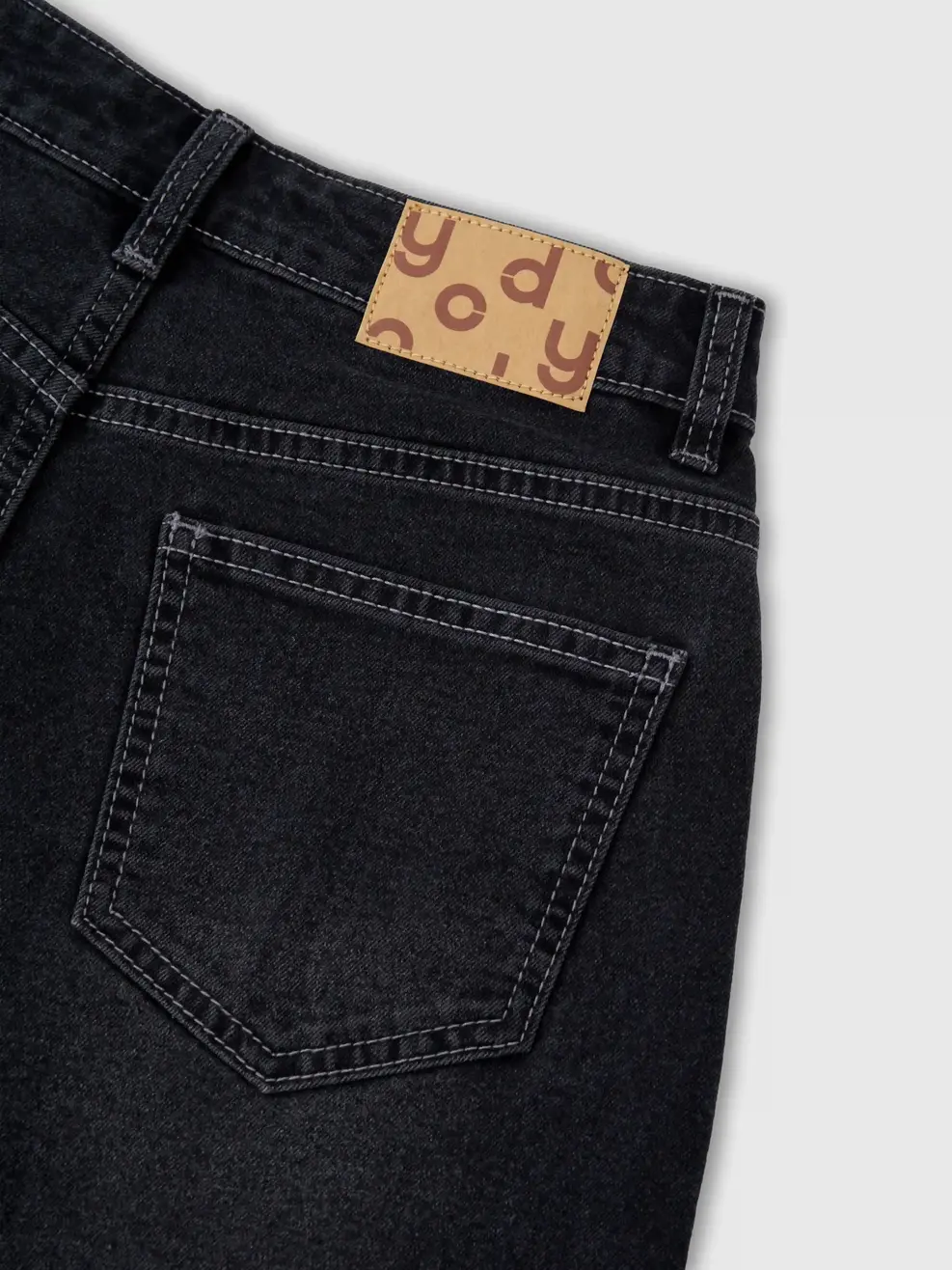 Quần Short Jeans Nữ Regular - Đen 012 - 26