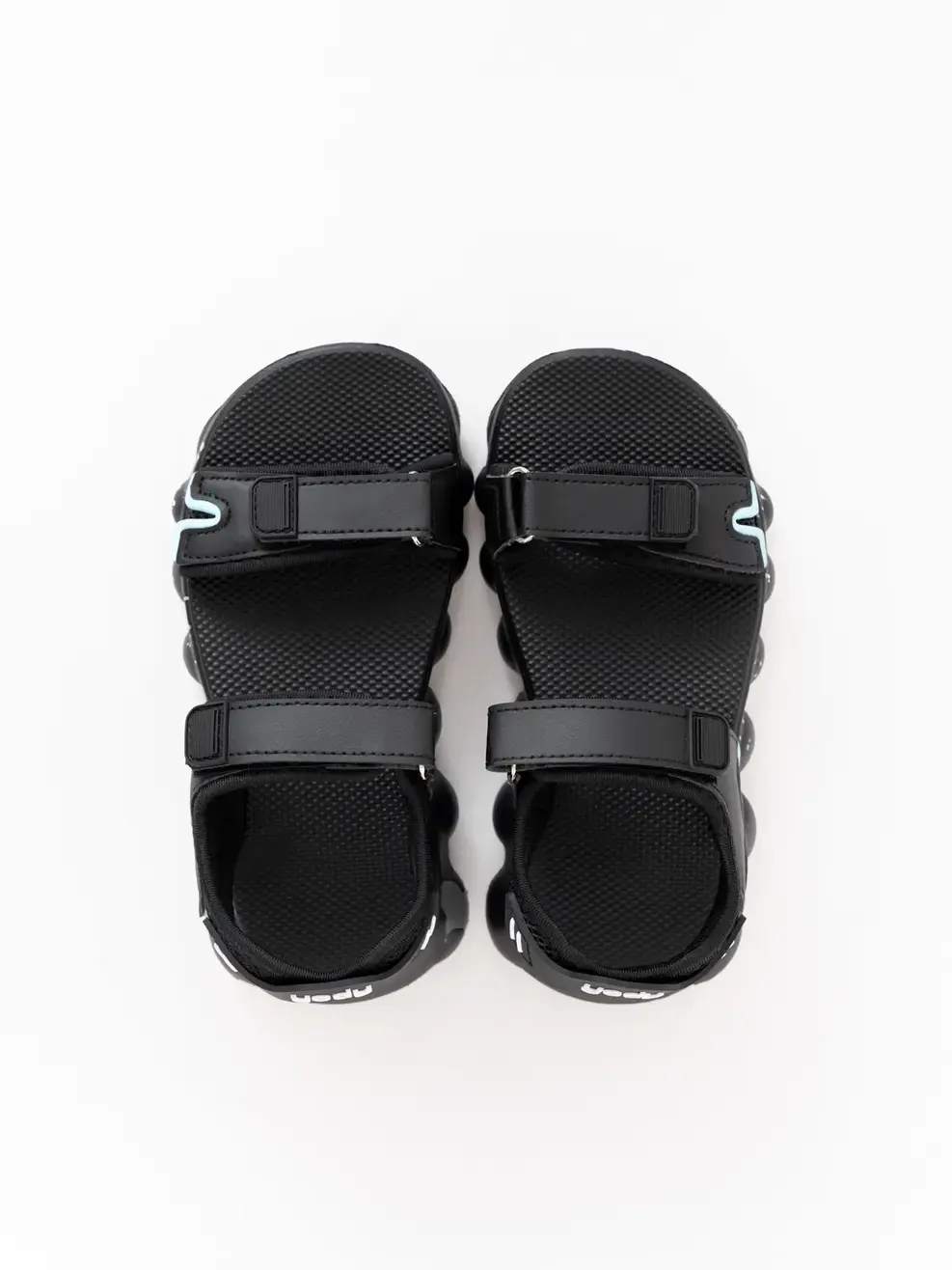 Dép Sandal Trẻ Em Đế Có Hoạ Tiết - Xanh - 31