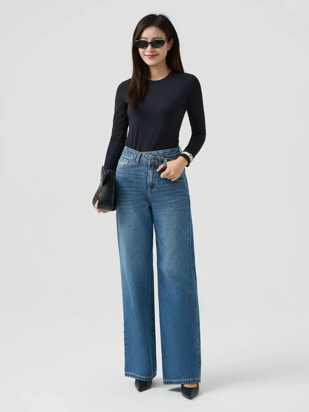 Áo Body Giữ Nhiệt Bamboo Cổ Tròn - Đen 006 - S