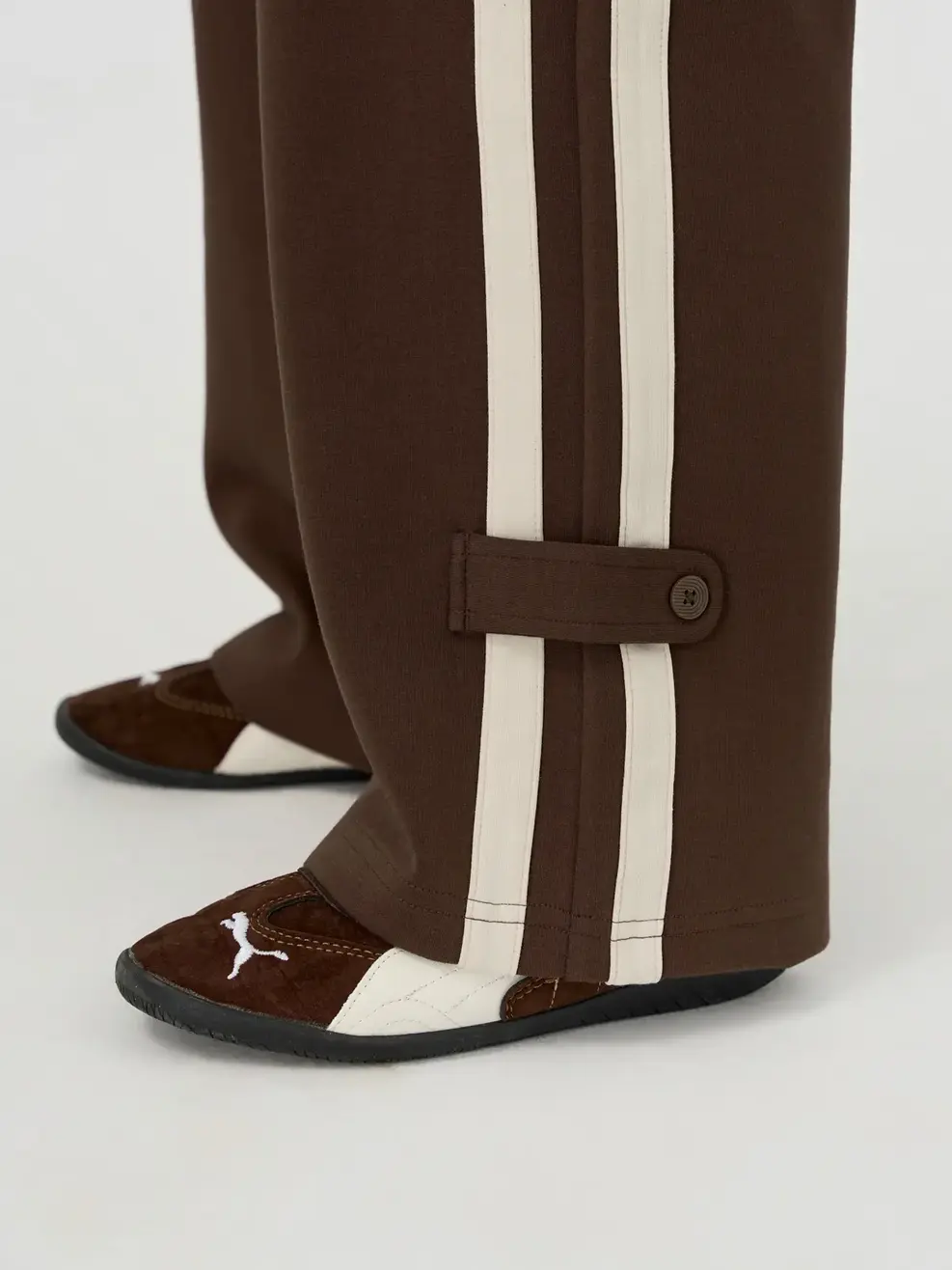 Bộ Đồ Nữ Áo Khoác Phối Màu - NÂU 147 - S