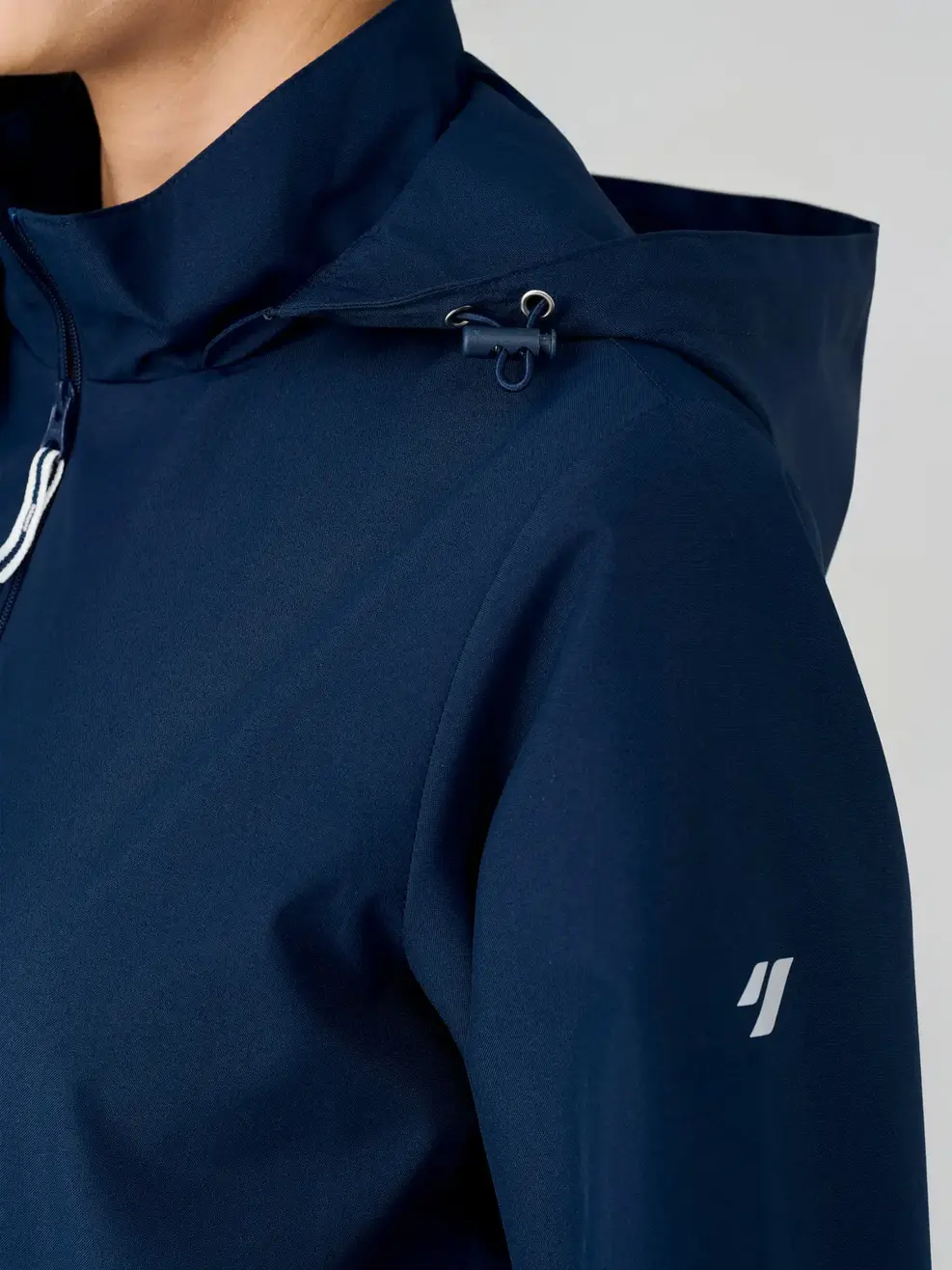 Áo Khoác Gió nữ cơ bản - Navy 001 - S