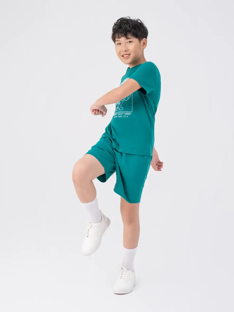 Đồ Bộ Kid In Bask Et Ball Bci - Xanh Lá - 8