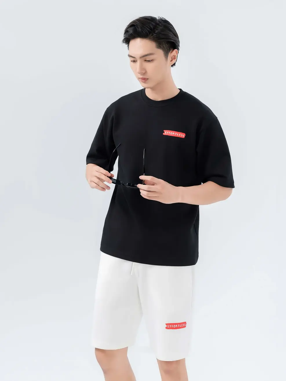Đồ Bộ Nam Effortless - Đen - XL