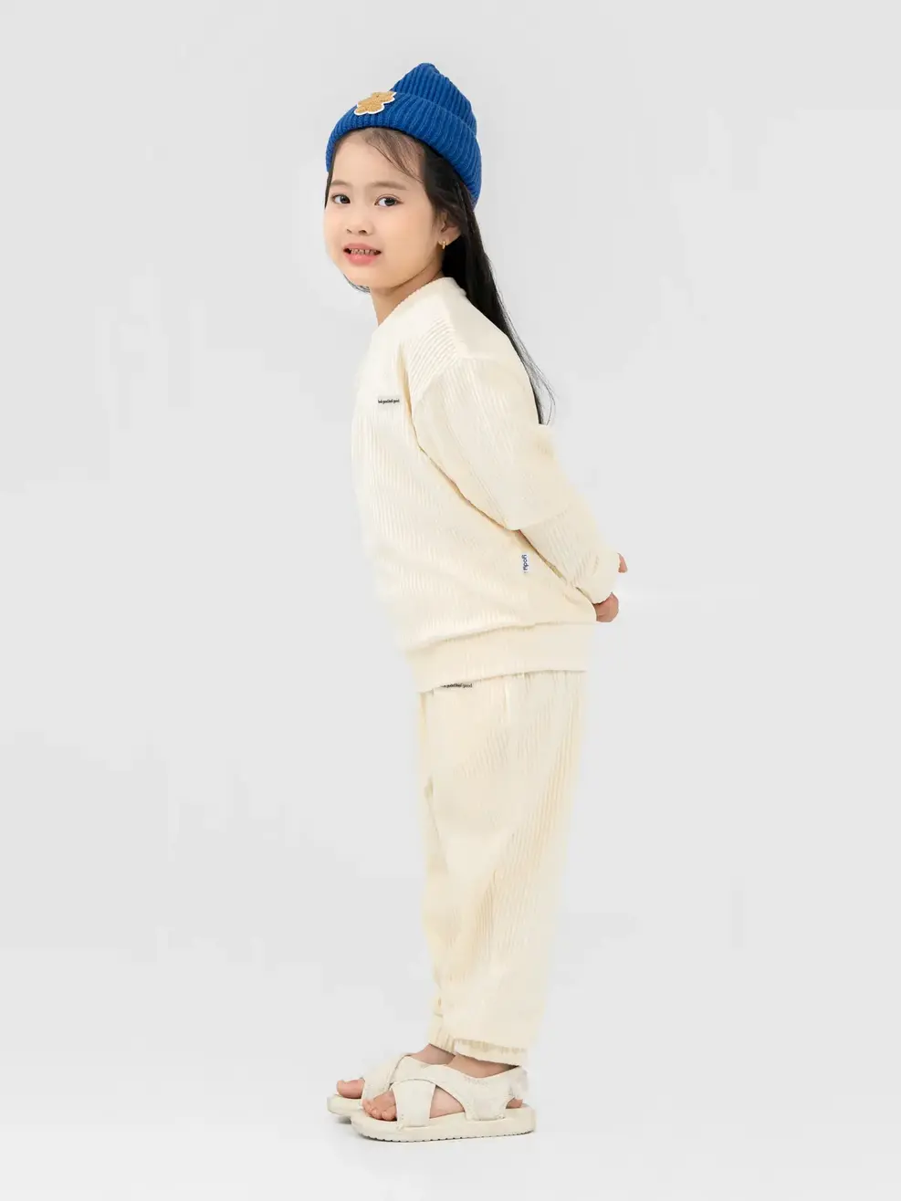 Bộ Đồ Thu Đông Mác Kid - Kem - 6