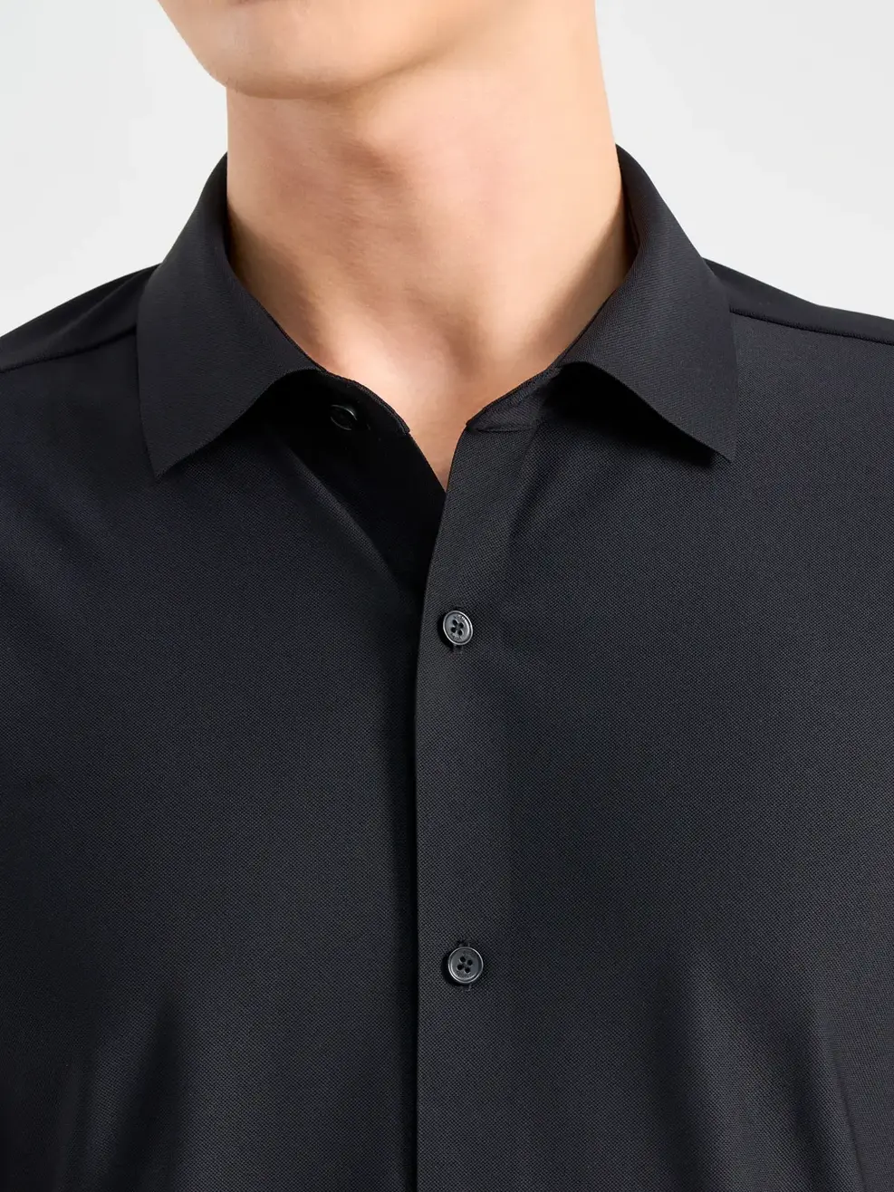 Sơ Mi Cộc Tay Nam S.cool - Đen - M