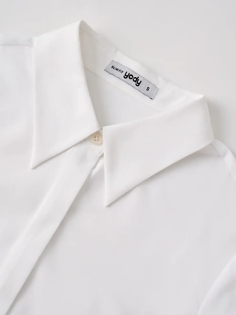 Áo Sơ-mi Nano Slim Fit Long Sleeve Essential - Trắng 001