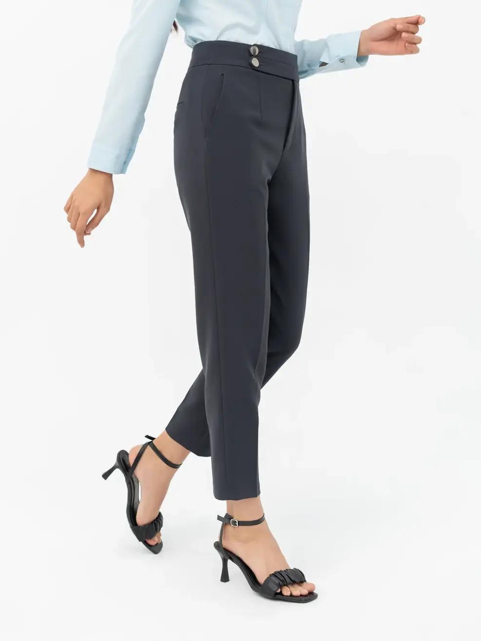 Quần Âu Nữ - Chì . - S