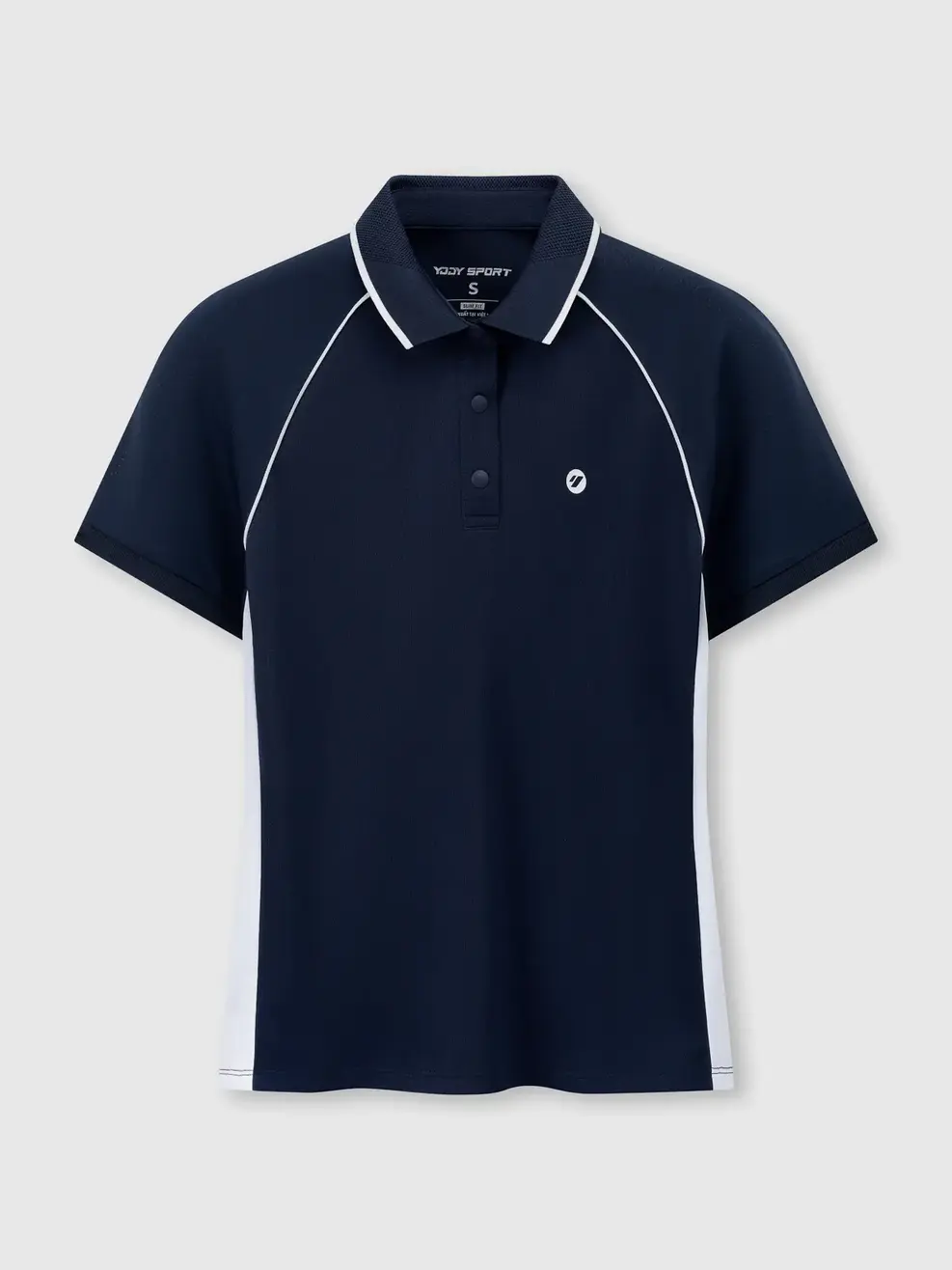 Áo Polo Thể Thao Phối Màu - Navy 001 - S