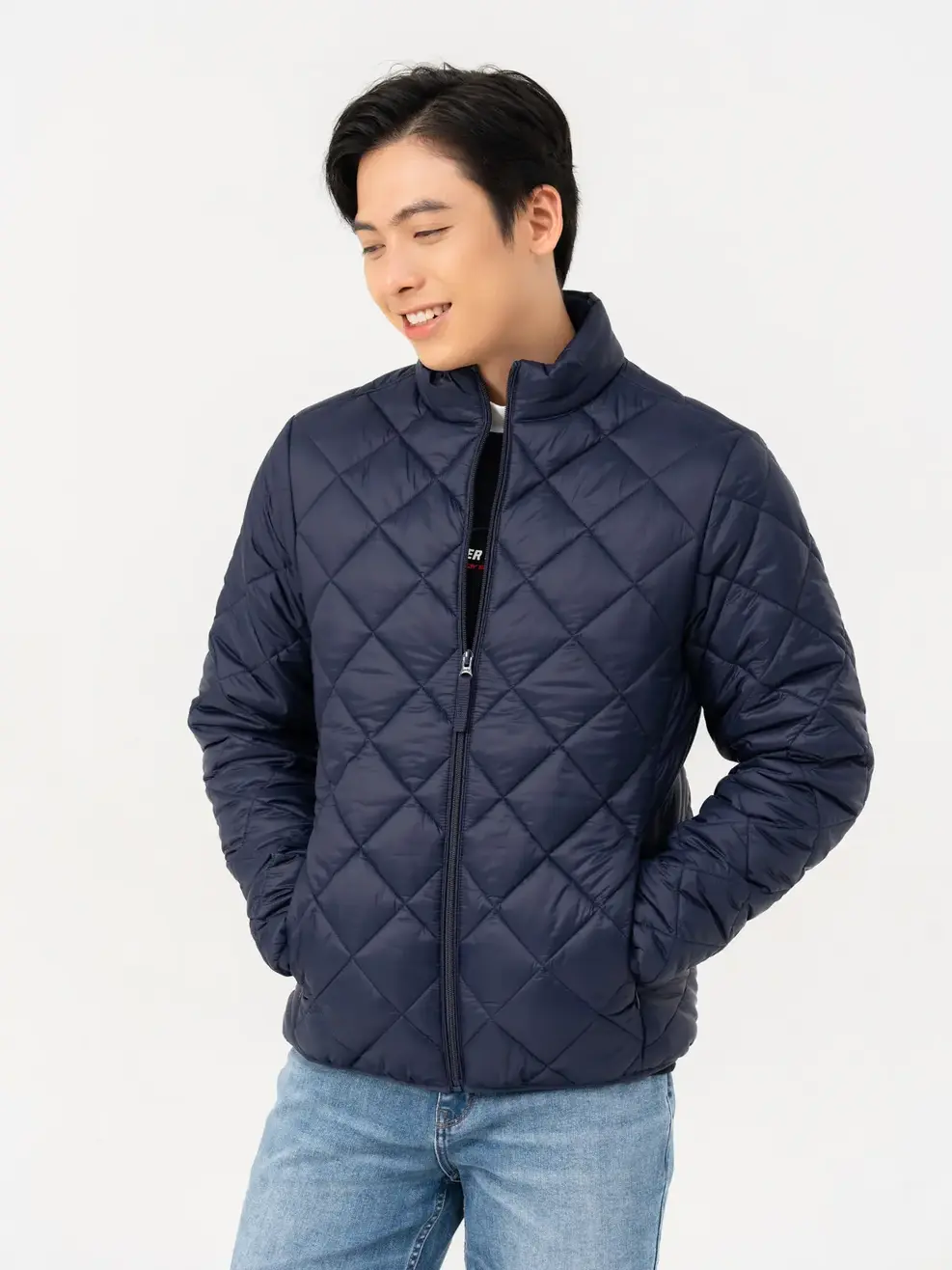 Áo Phao Nam Trần Trám - Tím than - 2XL