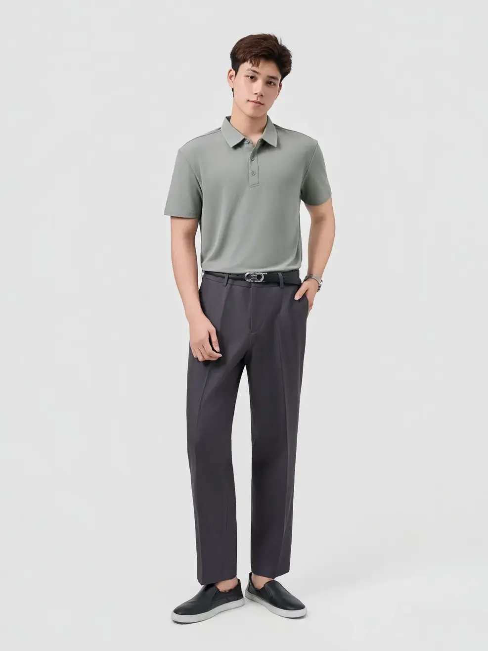 Áo Polo Thể Thao Siêu Nhẹ Thoáng Khí - Chì 008 - M