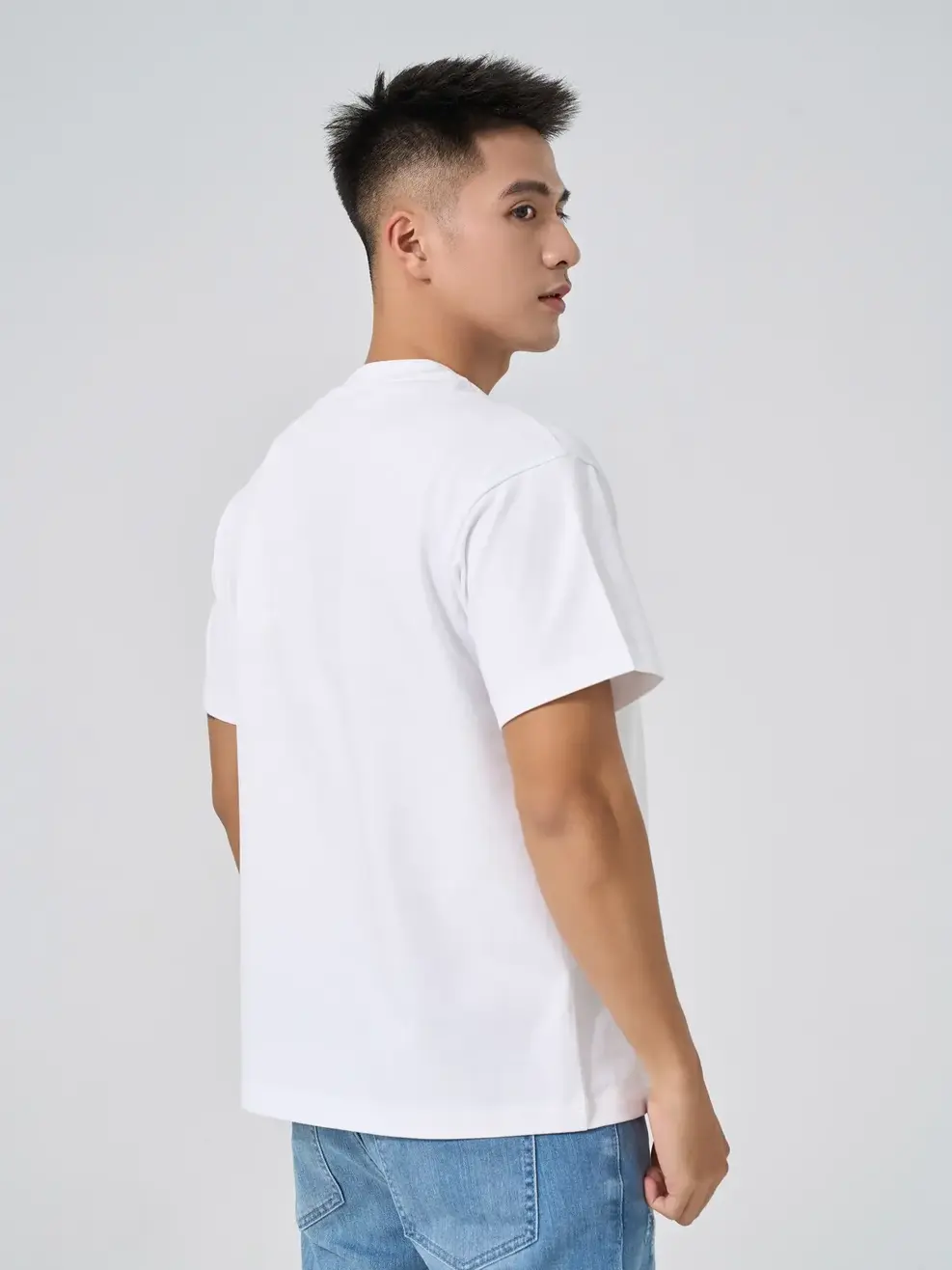 T-shirt Oversize Athletic Mind - Trắng - 0