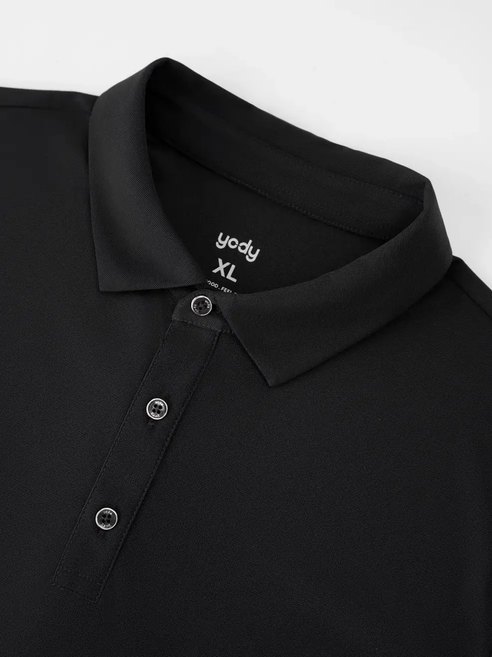 Áo Polo Nam Slimfit Airycool - ĐEN 002 - M