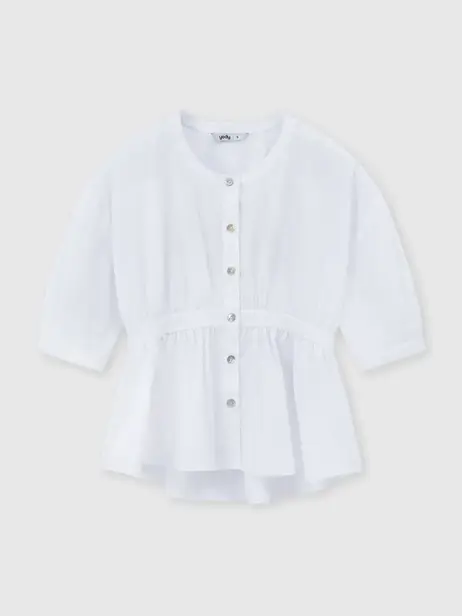 Áo Sơ-mi Nữ Ngắn Tay loosefit cocoon collection Mềm Mát Thoáng Khí Chống Nhăn Giữ Dáng