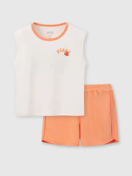 Bộ Đồ bé gái quả dâu