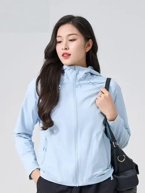 Áo Khoác Gió Nữ Co Giãn 4 Chiều