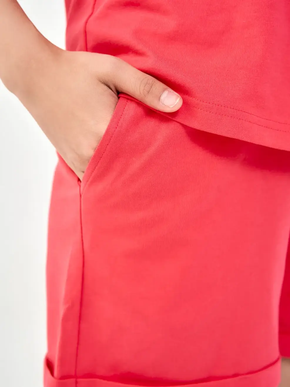 Đồ Bộ Nữ Cotton Usa Dáng Rộng In Nature - Hồng - S