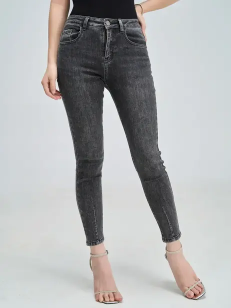 Quần Jeans Nữ Ôm Lưng Cao Trẻ Trung