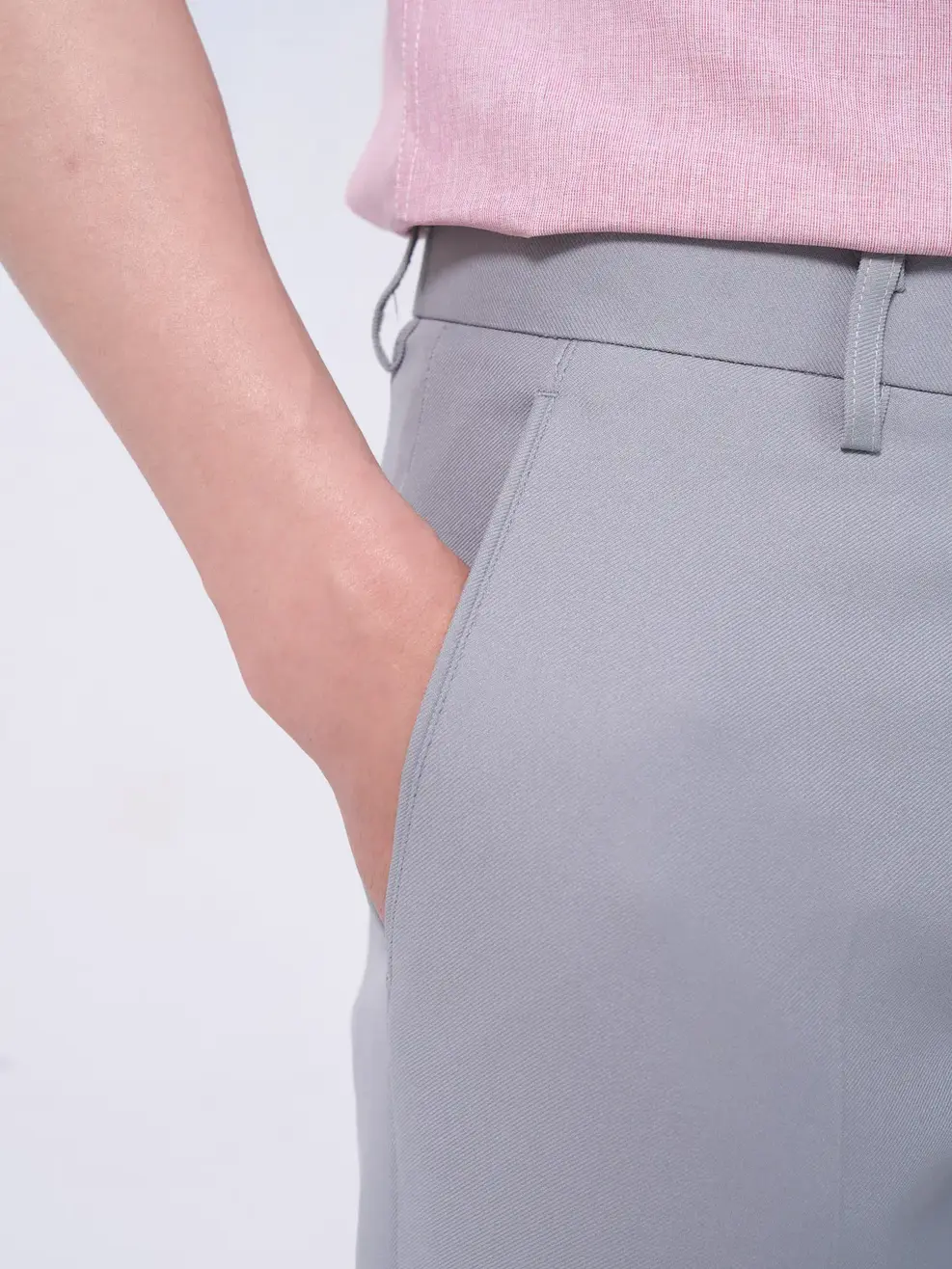 Quần âu nam ( Áo vest nam nano) - Ghi - 2XL