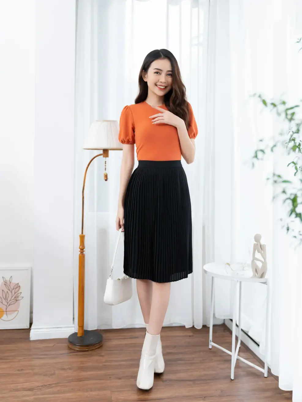 Chân dập ly - Đen - S