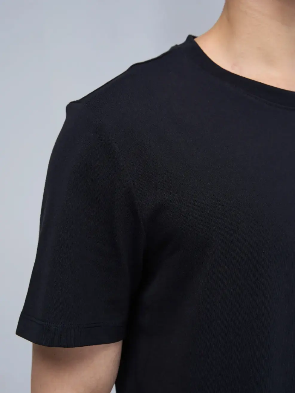 Áo thun nam in yody basic - Đen - XL