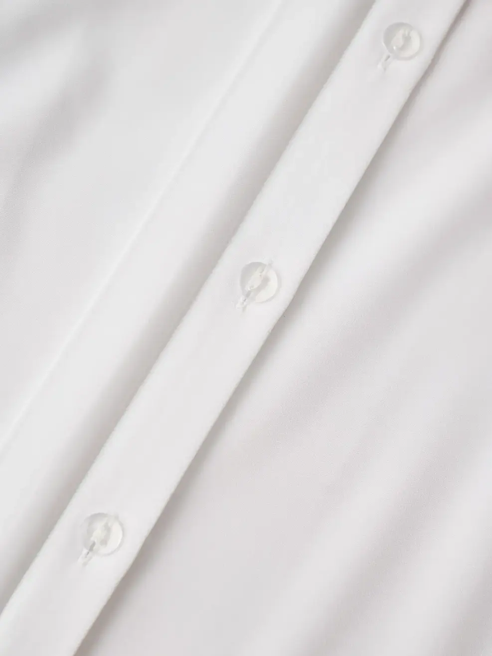 Áo Sơ-mi Nano Slim Fit Long Sleeve Essential - Trắng 001