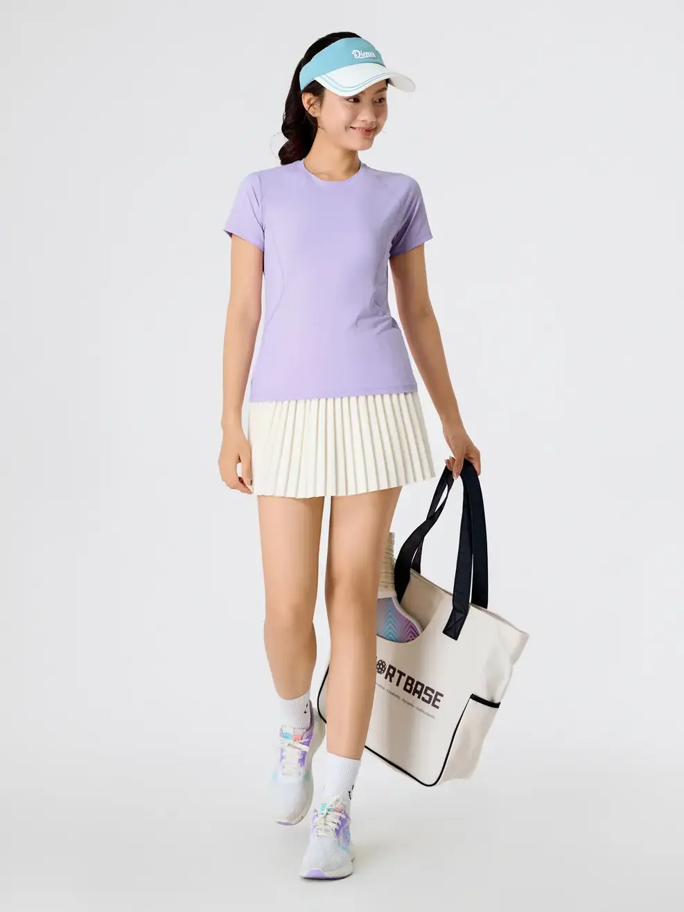 Áo Phông Thể Thao Siêu Nhẹ - TÍM 047 - S