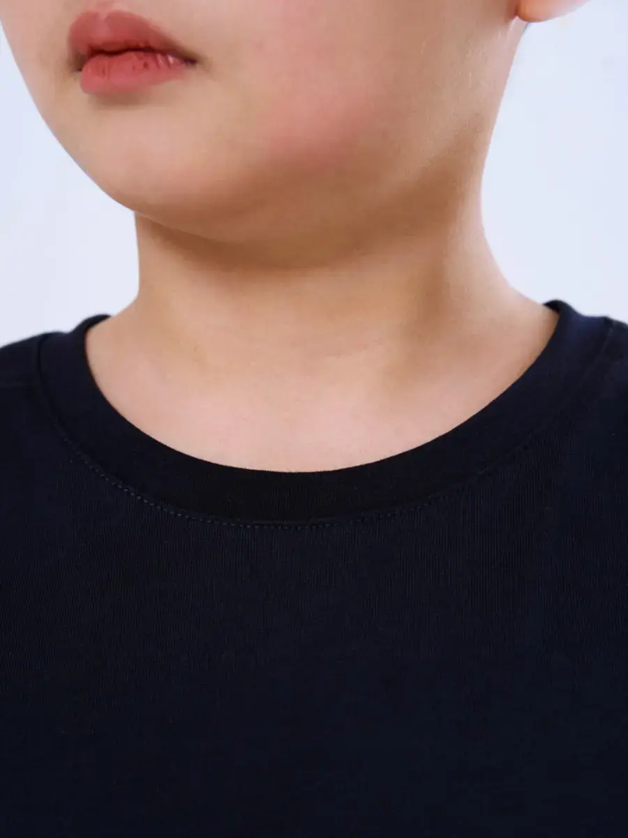 Áo kid lớn LOGO YODY - Tím than - 12