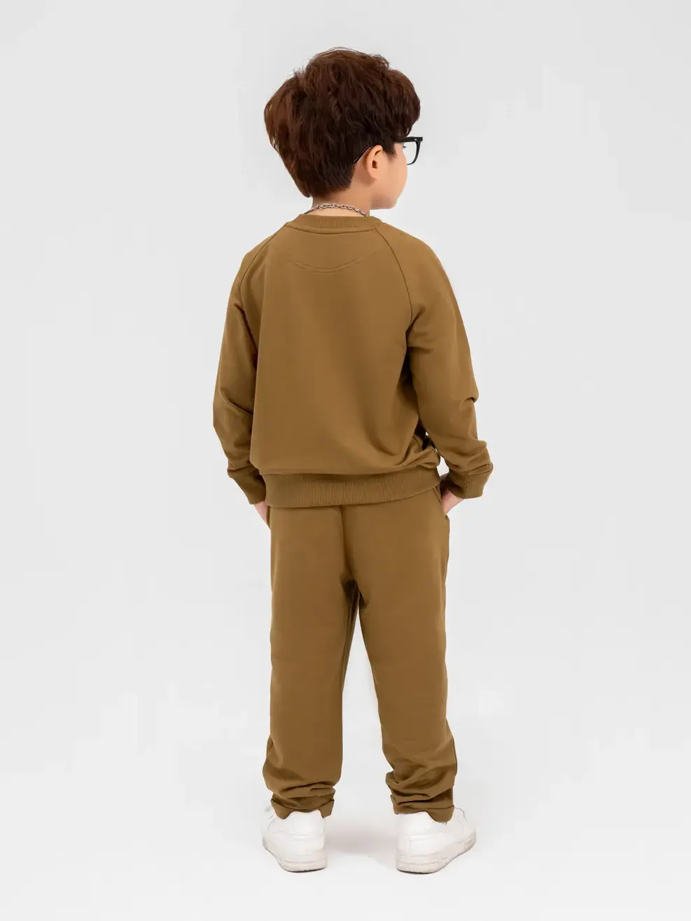 Bộ Thun Trẻ Em - Nâu - 2