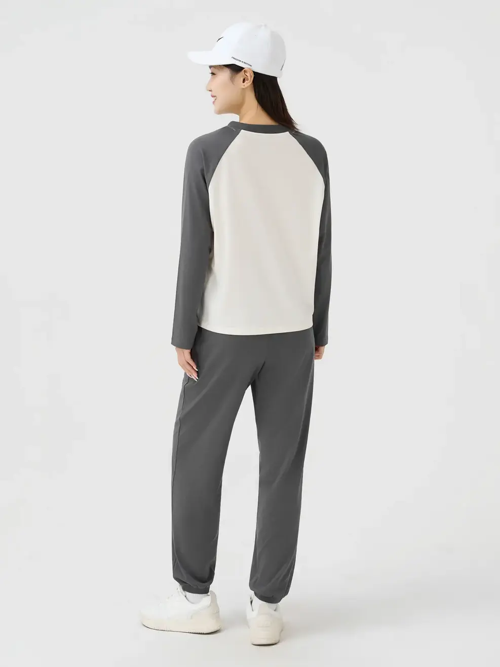 Bộ Đồ Nữ Mặc Nhà Phối Màu - Than chì 002 - S