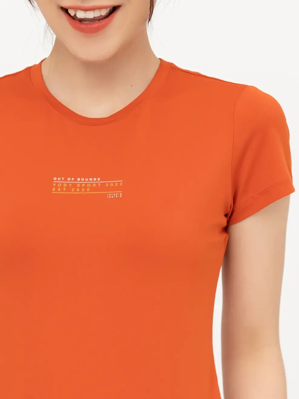 T-shirt Nữ Yody Sport - Cam đất - S