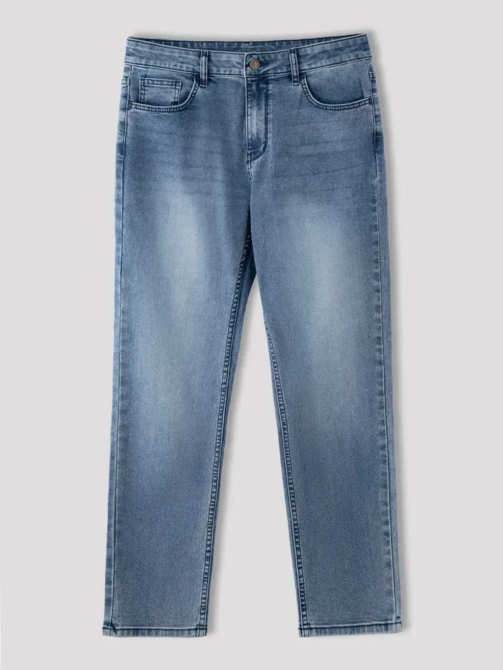 Quần Jeans Nam Regular Indigo  - Màu chàm 003 - 28
