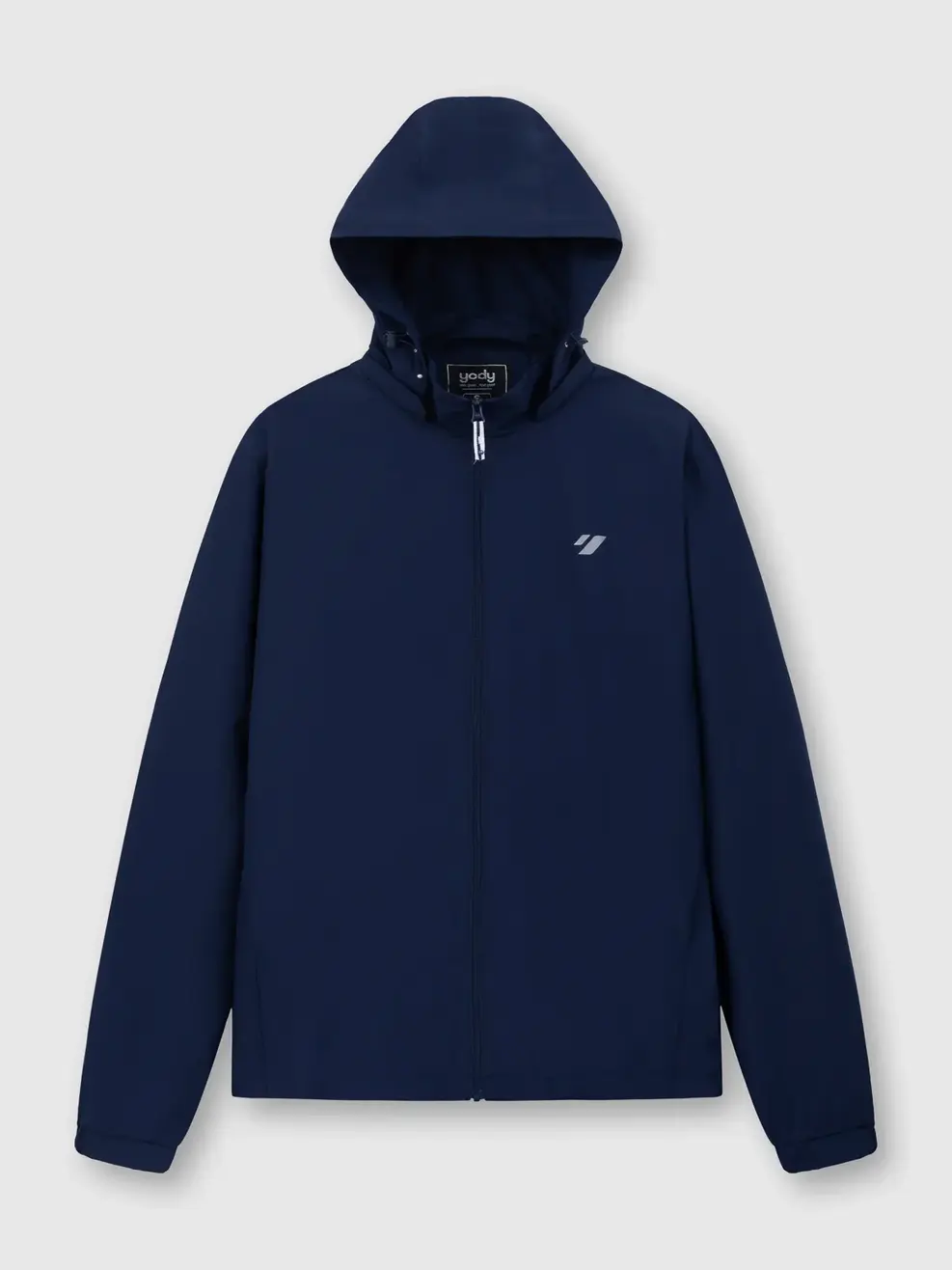 Áo Khoác Gió nữ cơ bản phối dây dệt - Navy 001 - S